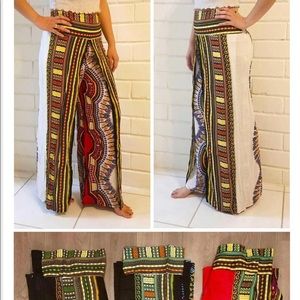 Black Dashiki pants